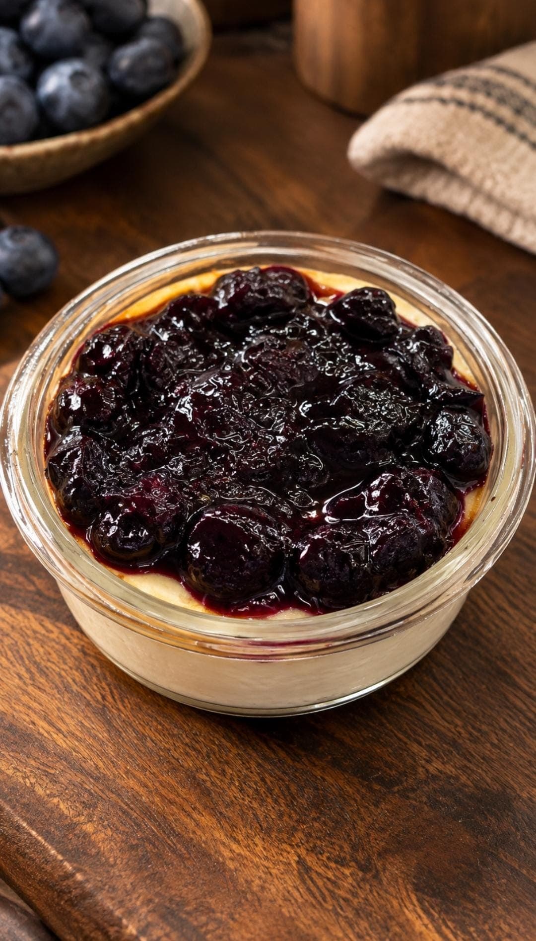 VITA High-Protein Mini Blueberry Cheesecake