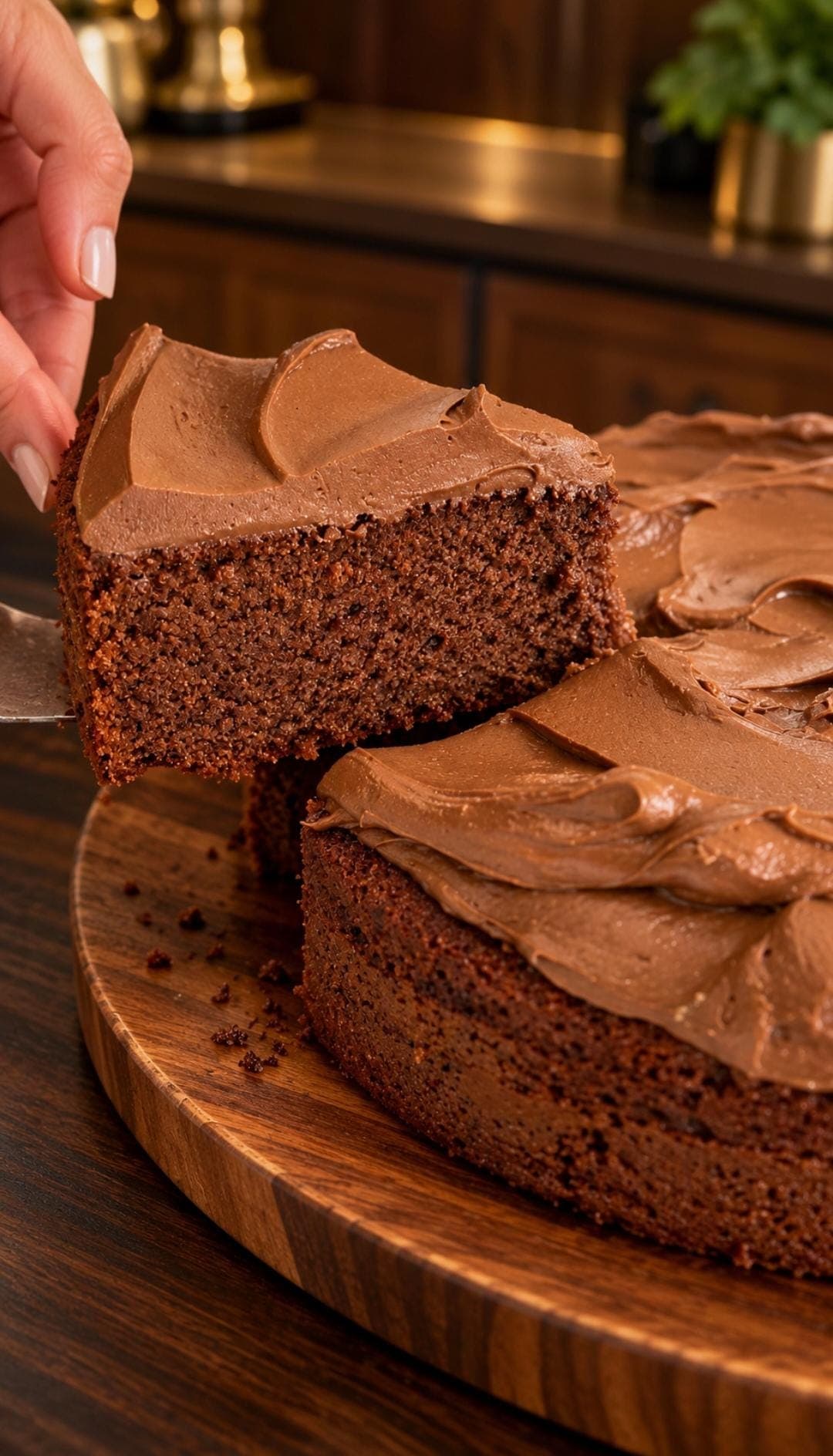 VITA Healthy Chocolate Cake with Avocado Frosting