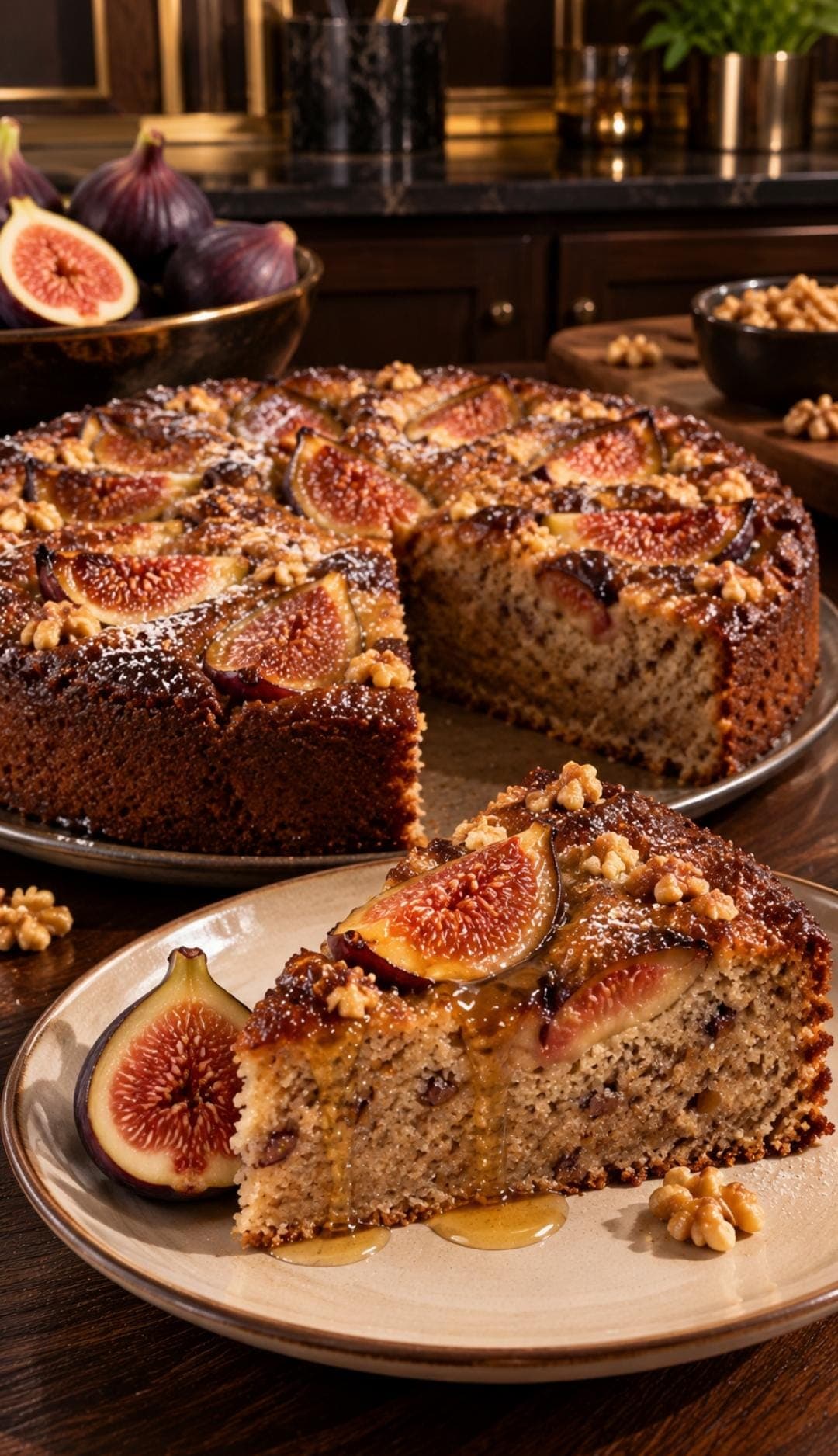 VITA Fresh Fig & Walnut Protein Cake