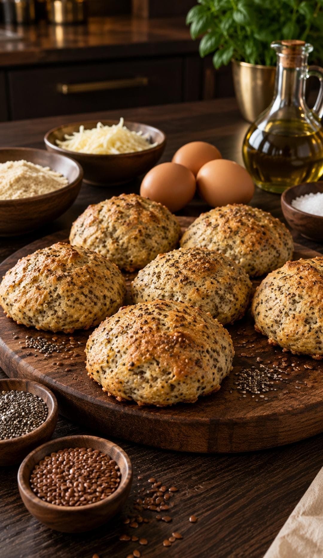 VITA Golden Flax & Chia Protein Rolls