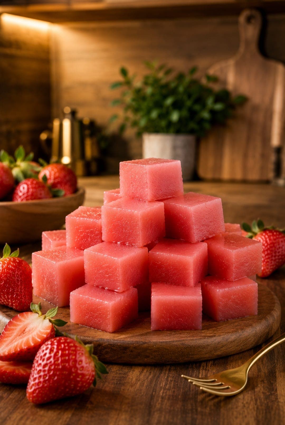 High-Protein Strawberry Collagen Gummies