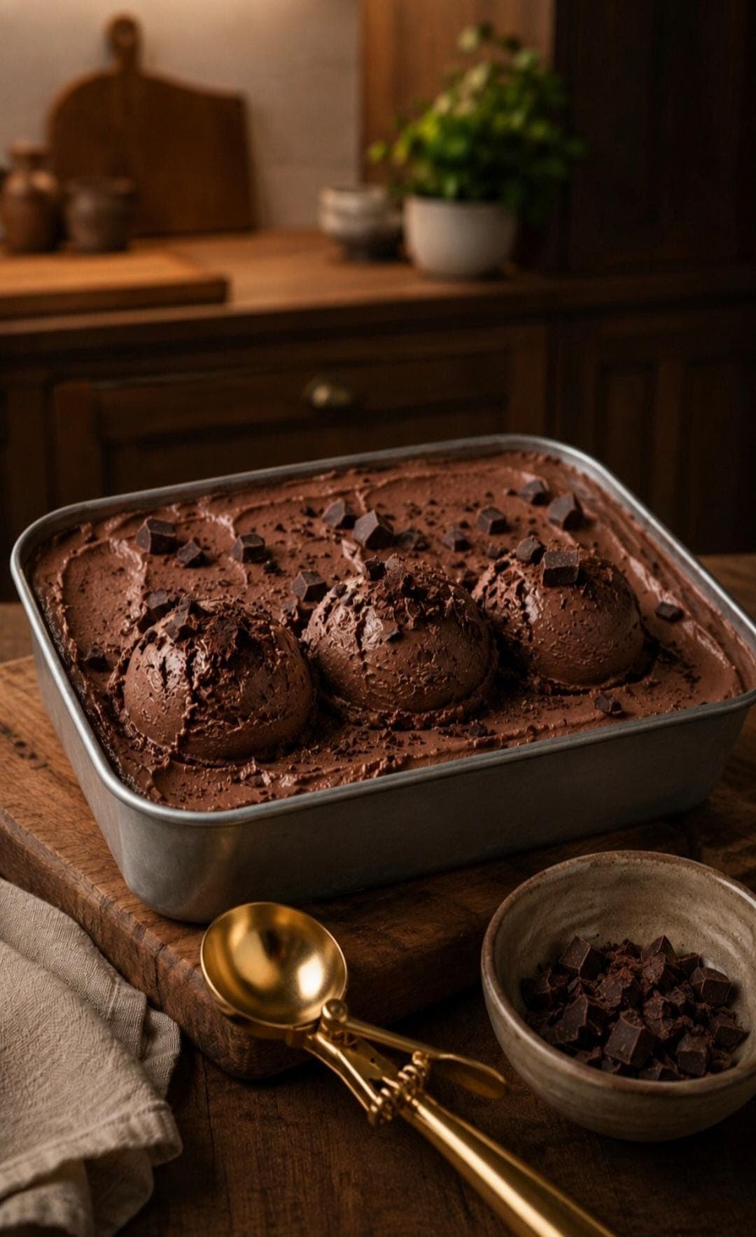 High-Protein Chocolate Ice Cream