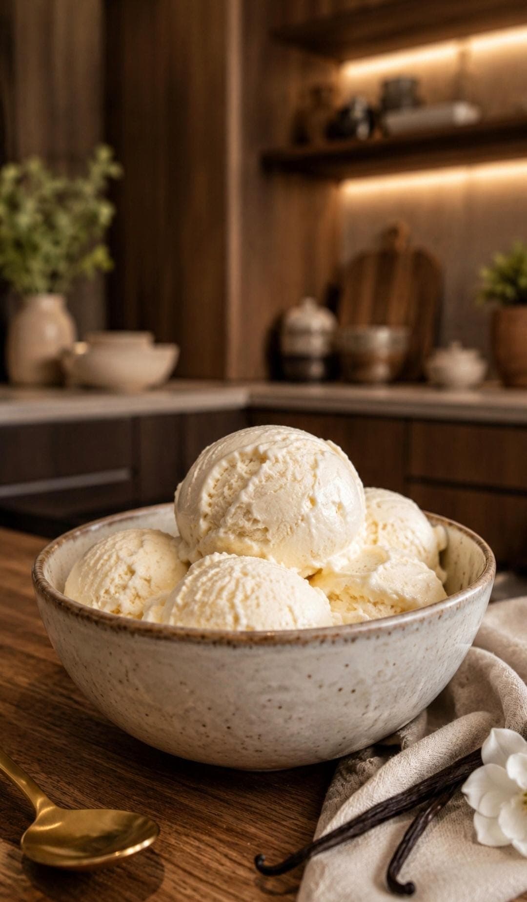 High-Protein Vanilla Ice Cream