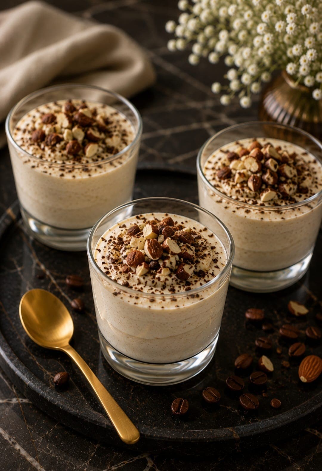 Vanilla Almond Coffee Protein Cups