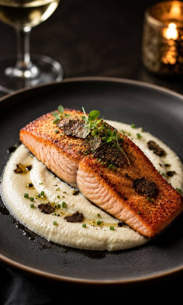 Truffle Cream Salmon