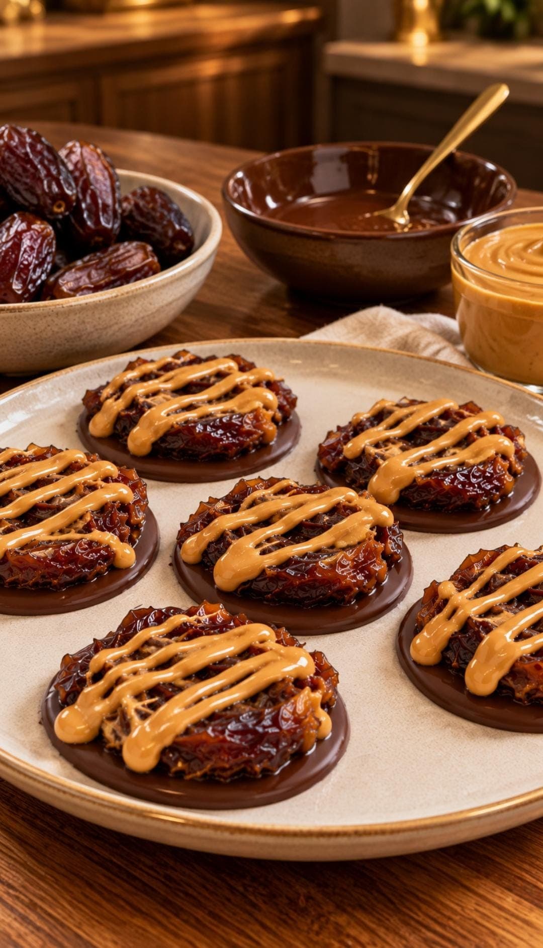 VITA Frozen Chocolate Peanut Butter Date Bites