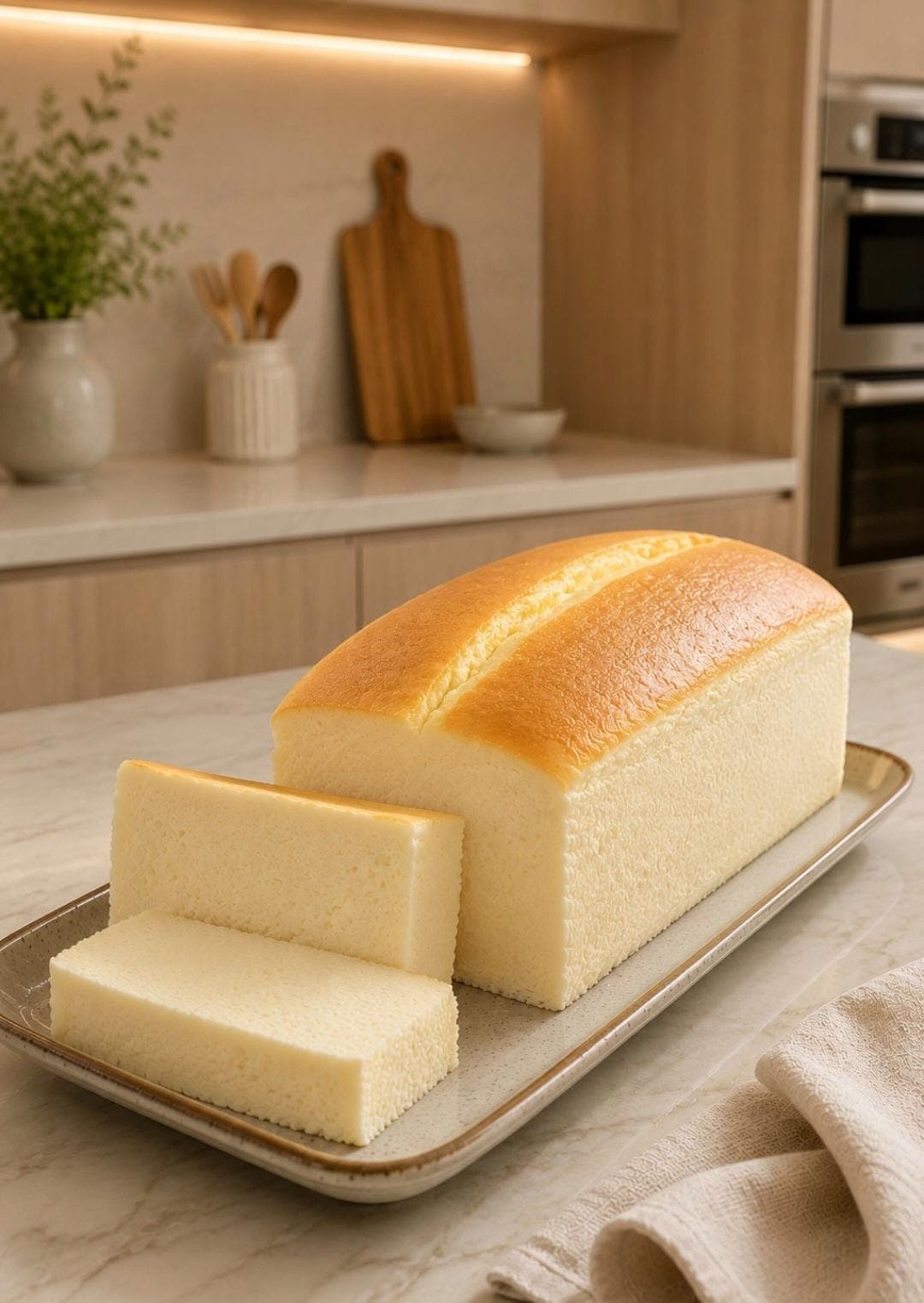 VITA High-Protein Yogurt Soufflé Cheesecake